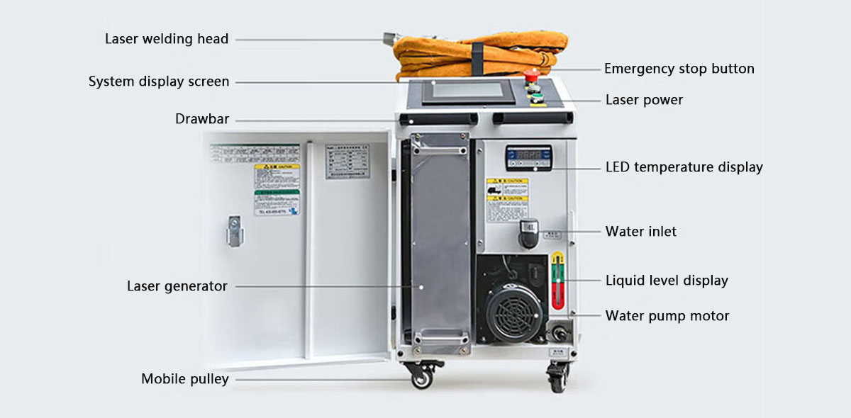 Handheld laser welding machine product details