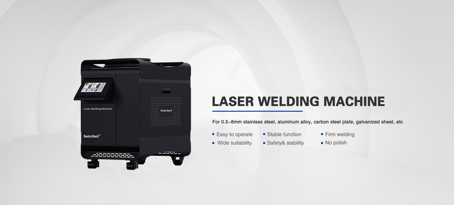 BLACK Handheld Fiber Laser Welding Machine